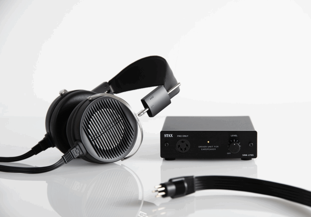 Stax SRS-X1000 Earspeaker System at Len Wallis Audio