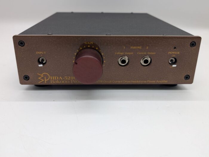 Bakoon Products HDA-5210 MK1 headphone amp at Len Wallis Audio’s Lane Cove showroom