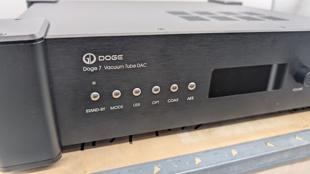 Doge Electronics Doge7 Tube DAC at Len Wallis Audio in Lane Cove