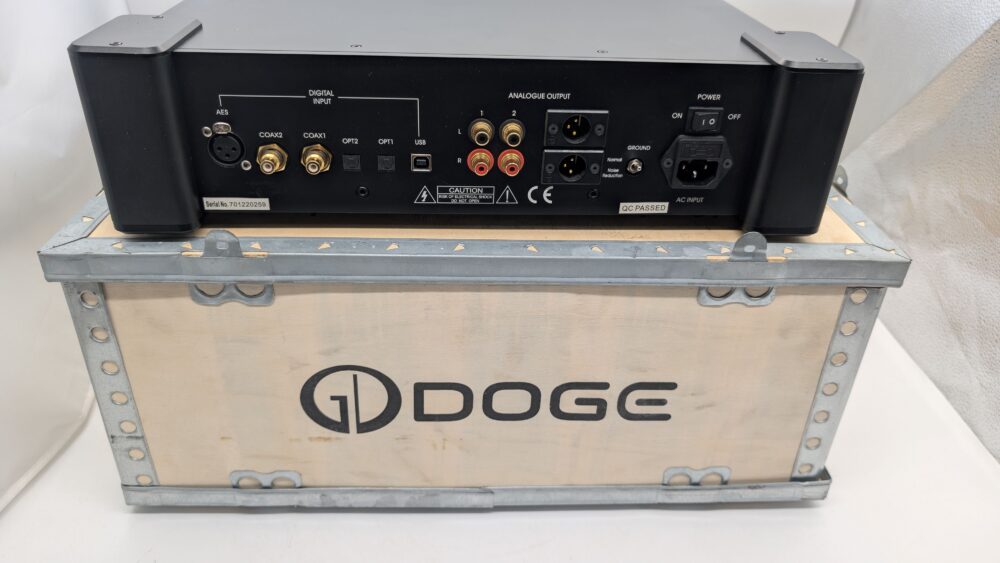 Doge Electronics Doge7 Tube DAC at Len Wallis Audio in Lane Cove