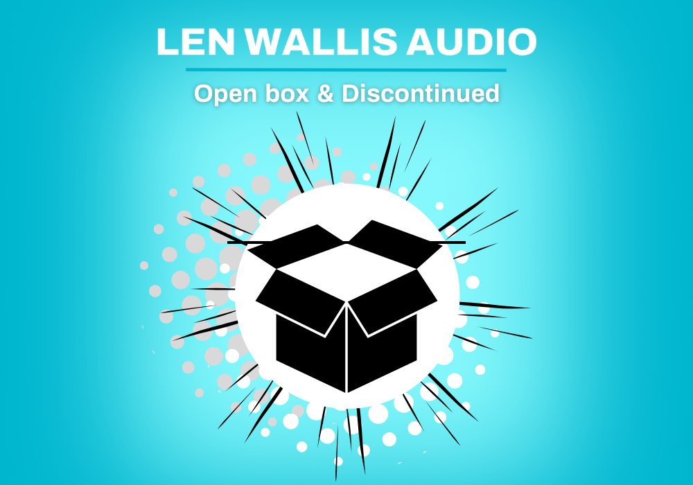Open Box and Discontinued Products at Len Wallis Audio in Lane Cove