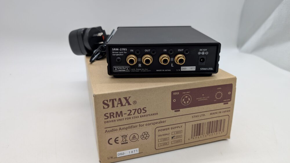 Stax SRM-270S Headphone Amplifier at Len Wallis Audio in Lane Cove