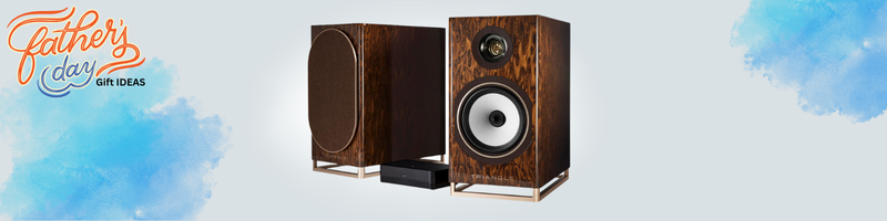 Father's Day Gift IDEAS Triangle Capella Bookshelf Speakers