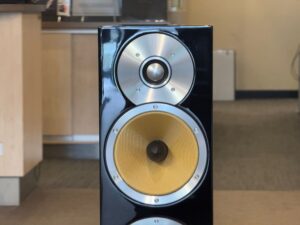 Bowers and Wilkins CM8 Floorstanding Speakers at Len Wallis Audio’s Lane Cove showroom
