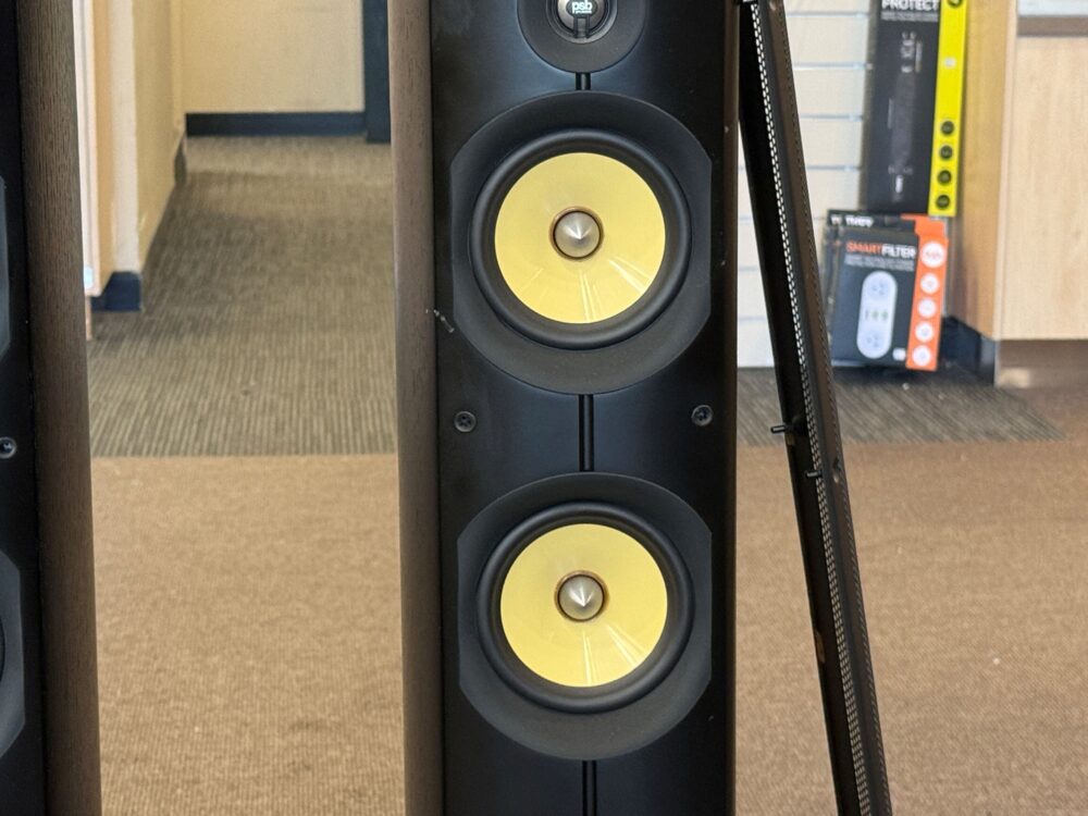 PSB Imagine T Floorstanding Speakers at Len Wallis Audio in Lane Cove